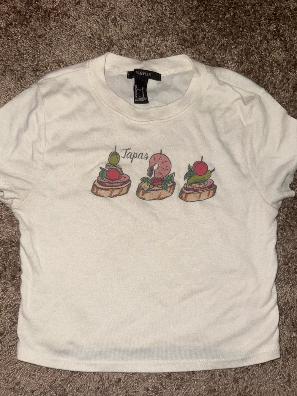 Tapas Cropped Tee